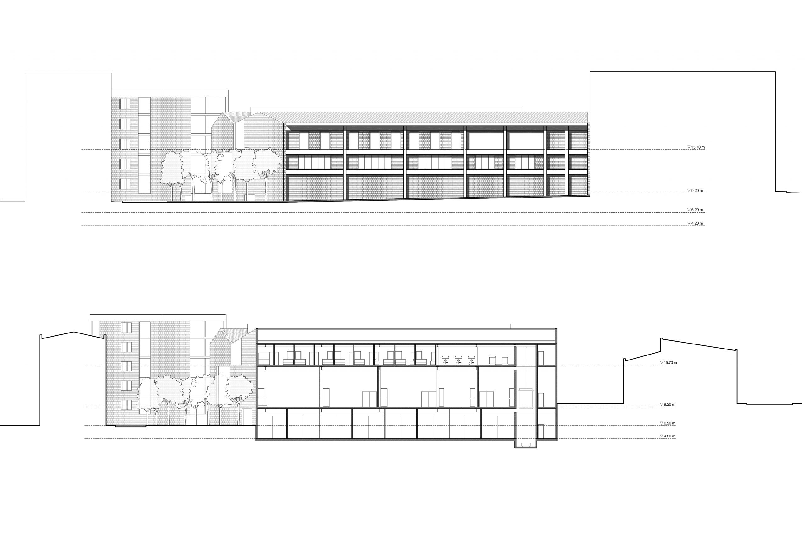 07/17 - EXTERIOR FACADE AND SECTION