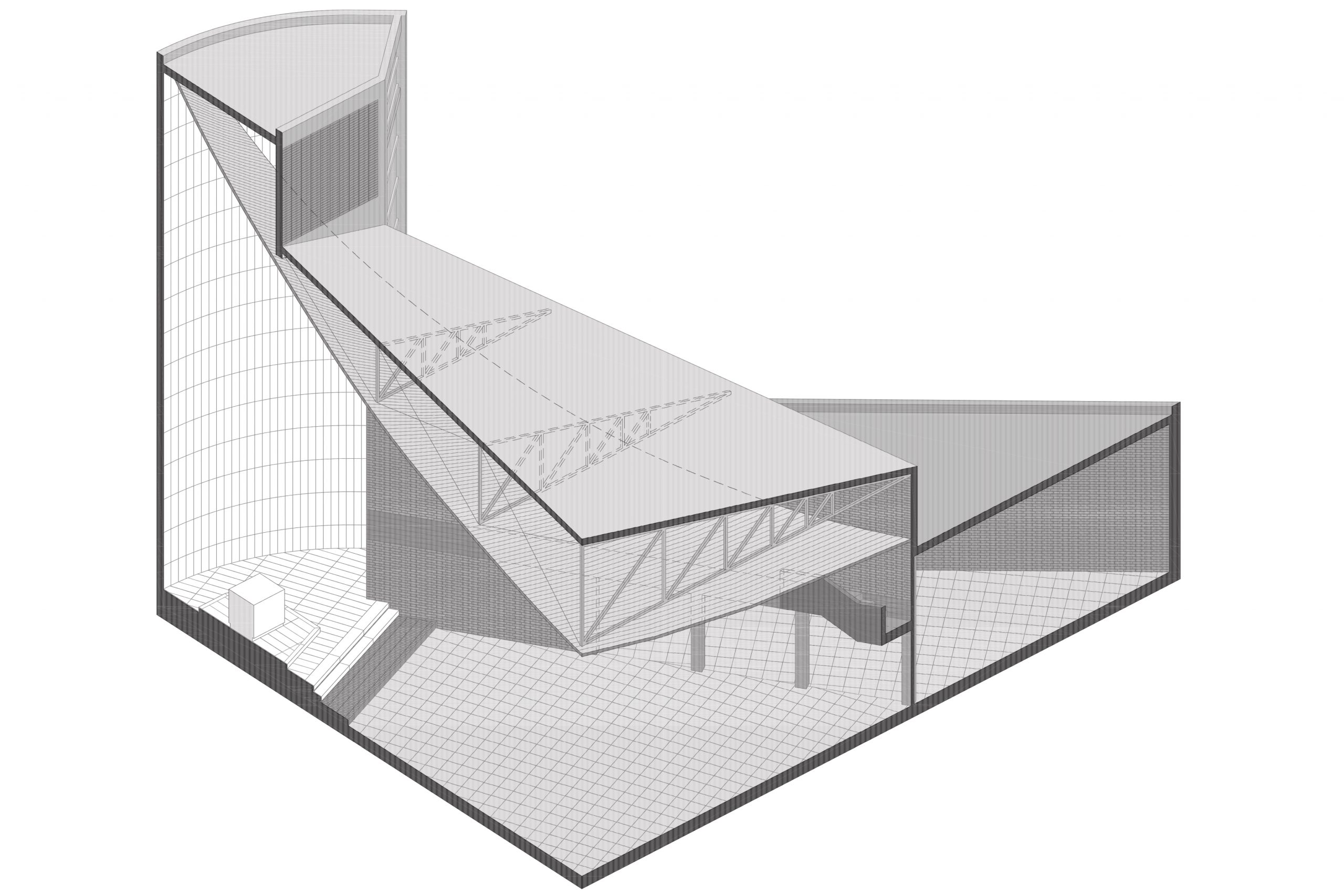 12/13 - AXONOMETRIC: STRUCTURE, MATERIALITY AND LIGHT