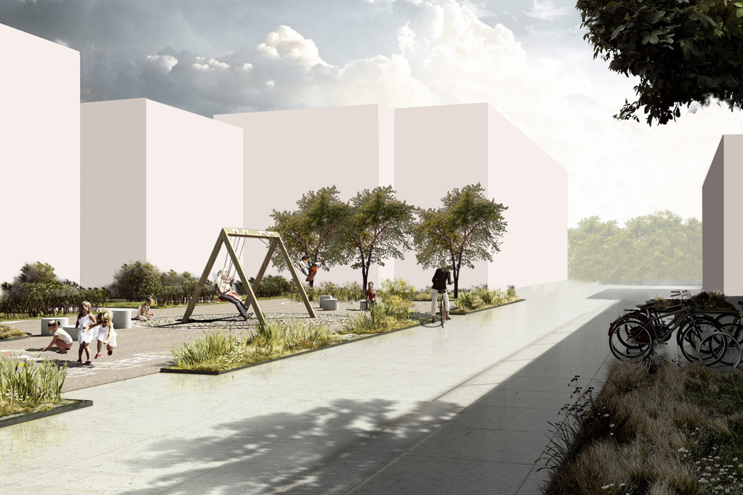 14/16 - EXTERIOR VIEW: PUBLIC SPACES